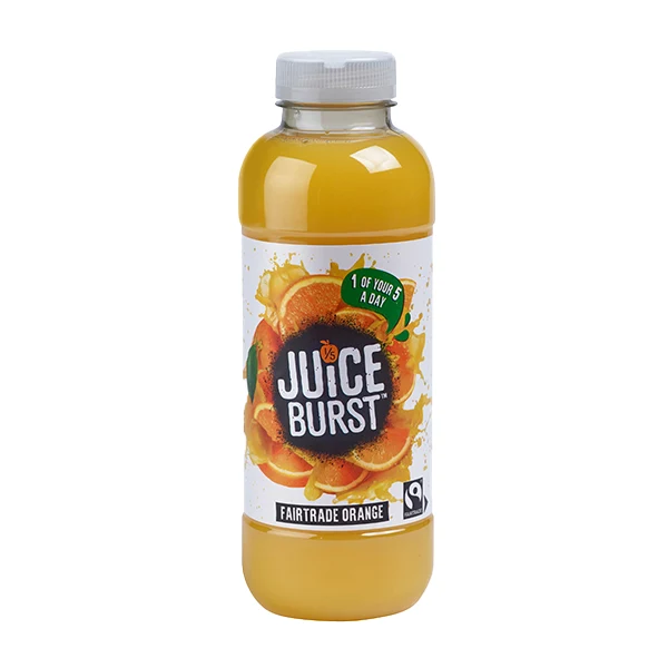 Juice Burst Fairtrade Orange Juice Bottles (a97986p2)