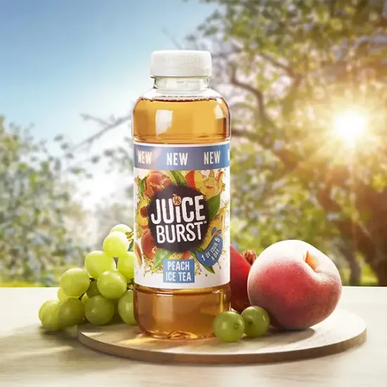 Juice Burst Peach Ice Tea Bottles (a97979p1)