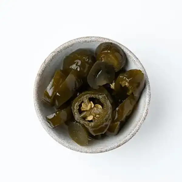 Roquito Sliced Candied Green Jalapenos (a96181p5)