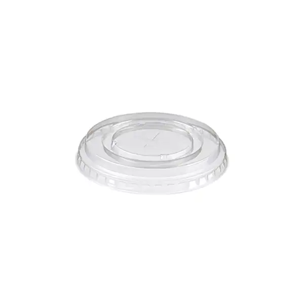 Solutionware Clear RPET Flat Lids (with straw slot)9/12/16oz (d5082p2)