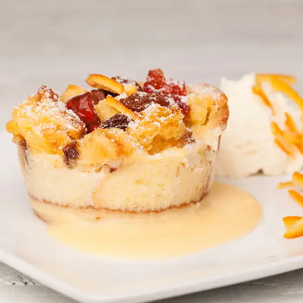 Individual Bistro Panettone Bread & Butter Pudding (8414p5)