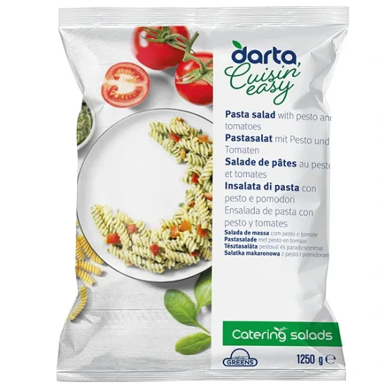 Pasta Salad with Pesto & Tomatoes (0182p2)