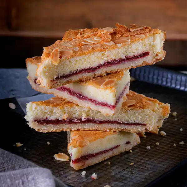 Black Cherry & Almond Slice (1111p1)