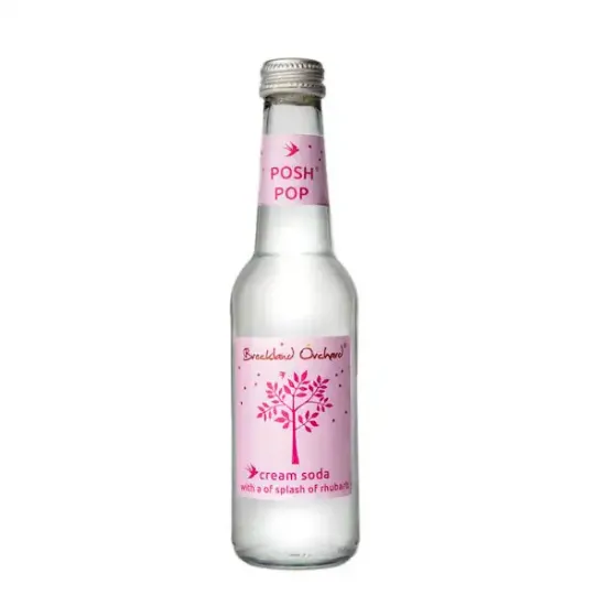 Cream Soda with a splash of Rhubarb Bottles (a8418p2)