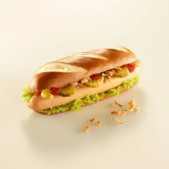 Pretzel Hot Dog Bun (381179p1)