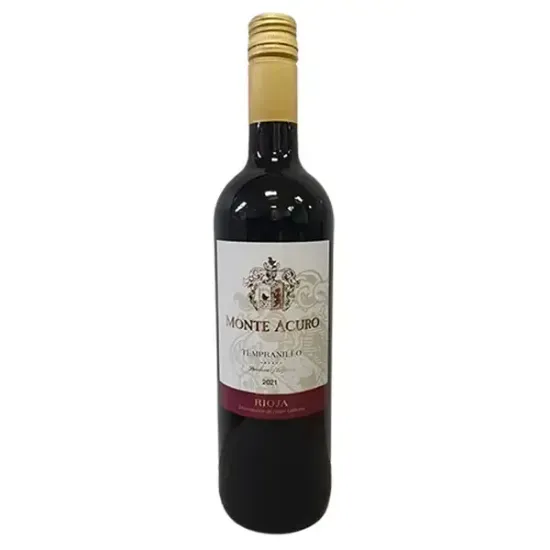 Monte Acuro Rioja Joven 13% ABV, 2024 (al032p2)