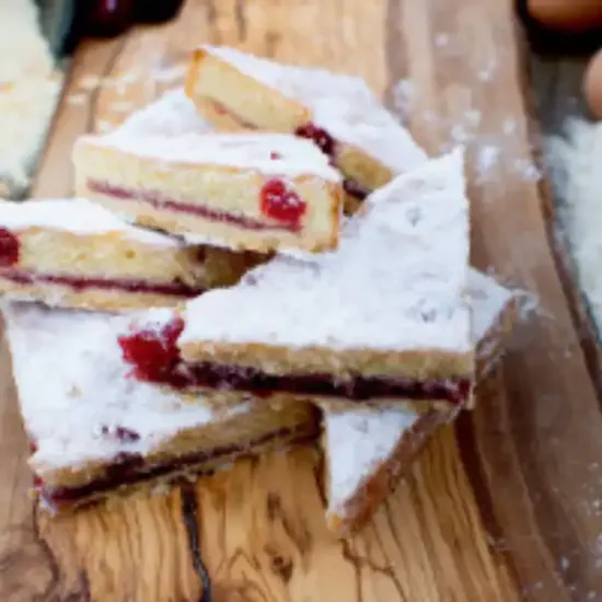 Cherry Bakewell Slice (11923p1)