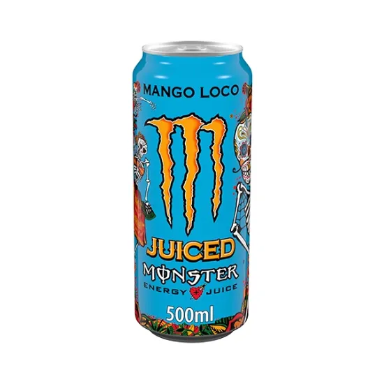 Monster Mango Loco Energy Drink Cans (a8617p2)