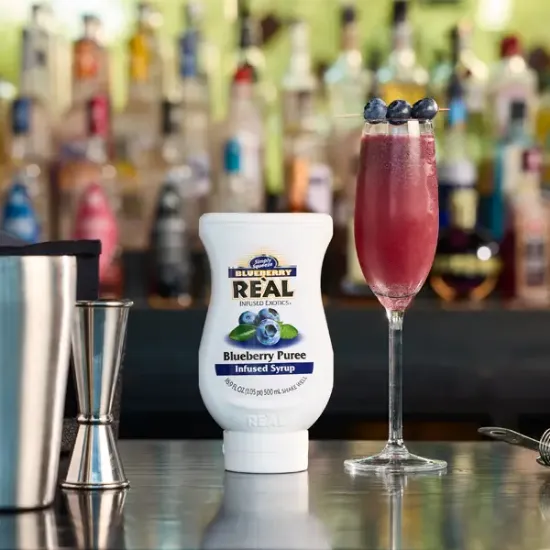 Re'al Blueberry Puree Infused Syrup (a99101p1)