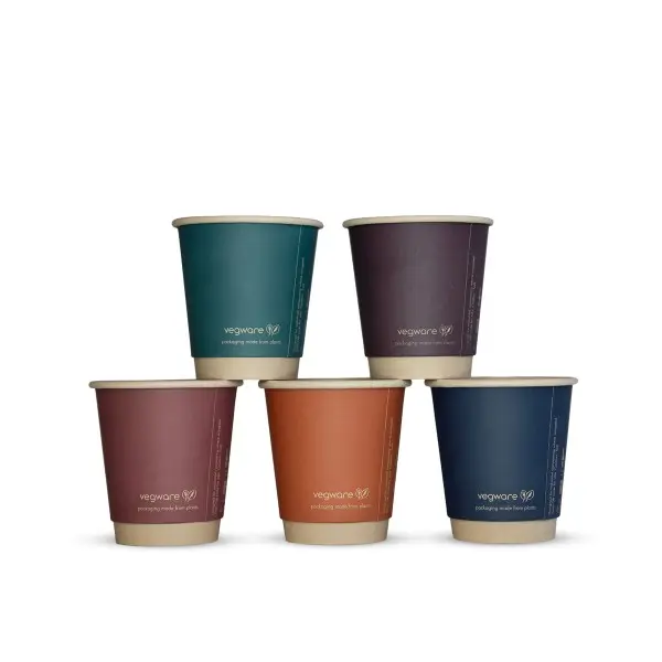 Vegware 8oz Feel Snug Double Wall Hot Cup 79 Series (d5211p2)
