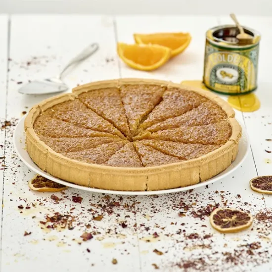 Spiced Treacle & Orange Tart (74091p1)