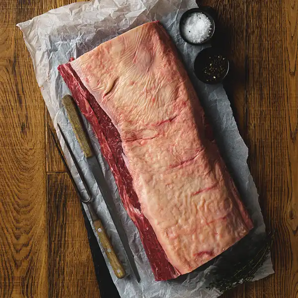 British Beef Striploin Whole Joint (Flat) - Avg. 5-6kg (bb0210p5)