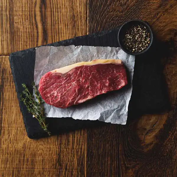 British Beef Sirloin Steak - Avg. 8oz, Each (bb2099p5)