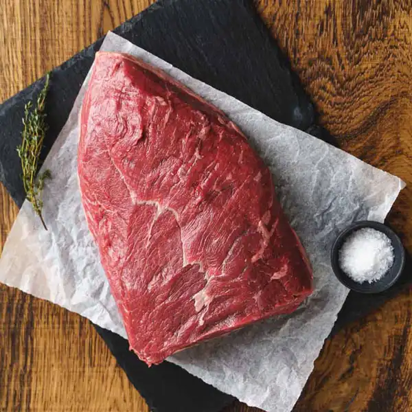 British Beef Rump Cap Roast Joint - Avg. 1-1.5kg (bb0009p5)