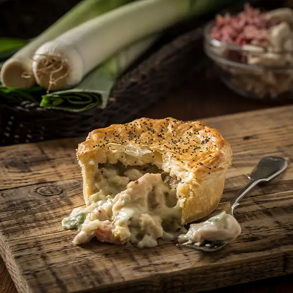Gastro Chicken, Leek & Ham Pie (58007p1)