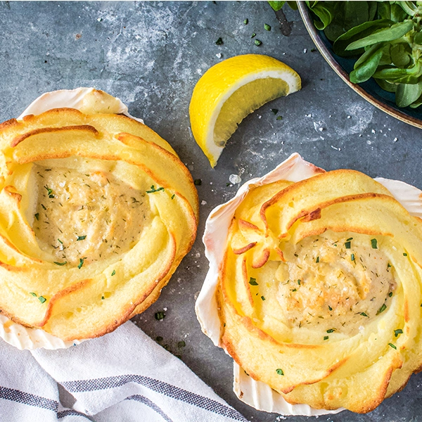 Gluten Free Mixed Fish Coquille St. Jaques (185628p1)