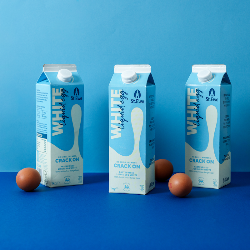St Ewe Liquid Egg White, Pasturised (z853p1)