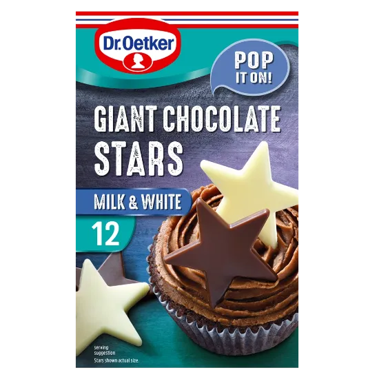 Giant Chocolate Stars (a67774p2)
