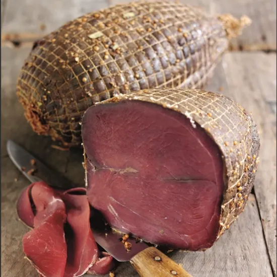 Sliced Juniper Cured Wild Venison Carpaccio (z0993p1)