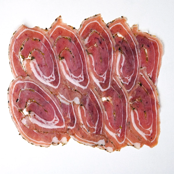 Sliced Arrotolata Herb-Rolled Pancetta (z0995p5)