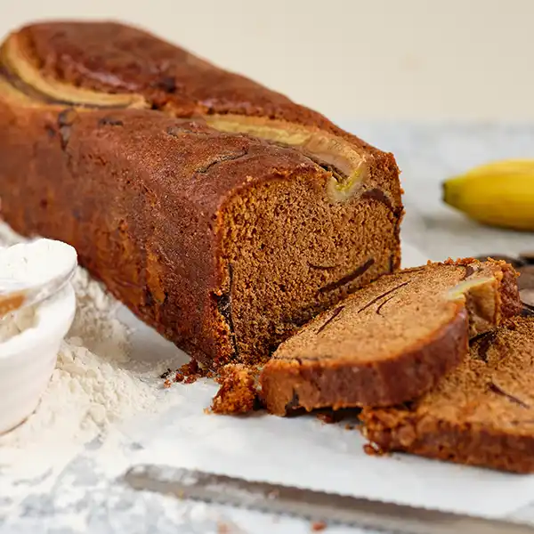 Cakesmiths Banana & Chocolate Loaf (343534p1)