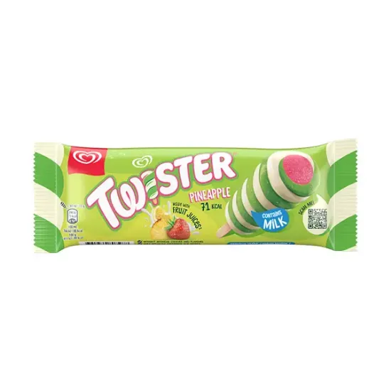 Twister Pineapple Ice Cream Lolly (192005p2)