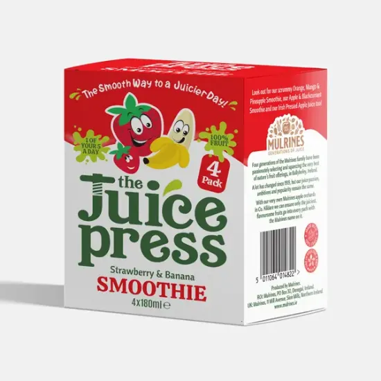 Juice Press Strawberry and Banana Smoothie (a92917p2)