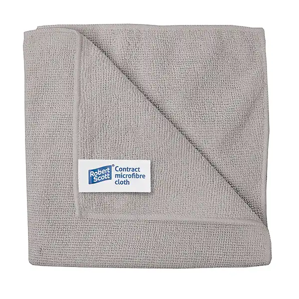 Robert Scott Grey Microfibre Cloths (c8336p1)