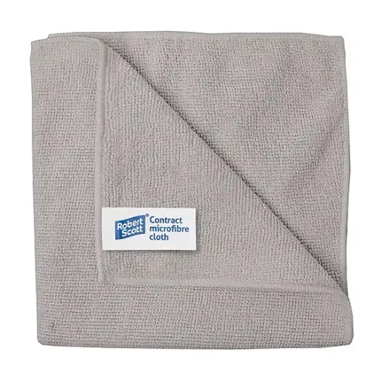 Robert Scott Grey Microfibre Cloths (c8336p1)