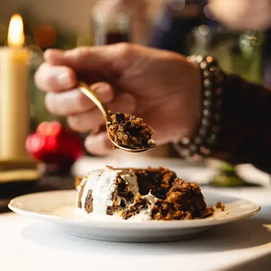 Individual Gluten Free & Vegan Christmas Puddings (141416p2)