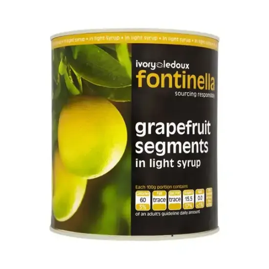 Grapefruit Segments in Light Syrup (a20813p2)