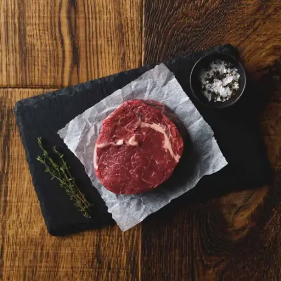 British Beef Ribeye Steak - Avg. 10oz, Each (bb1810p5)