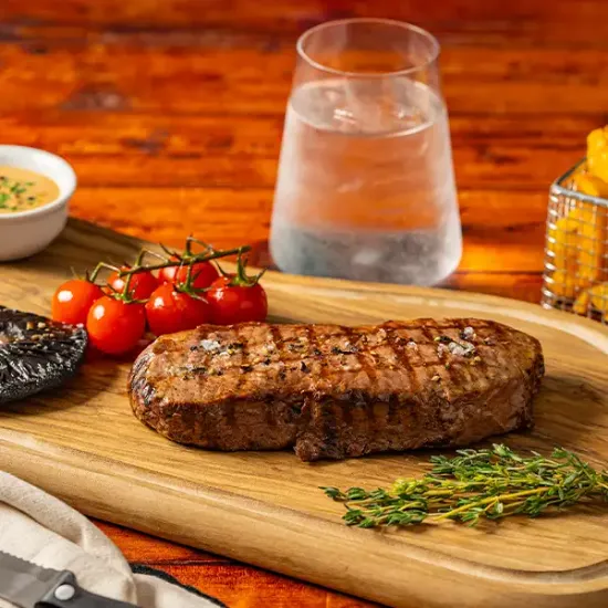 British Beef Sirloin Steak - Avg. 8oz, Each (bb2110p1)