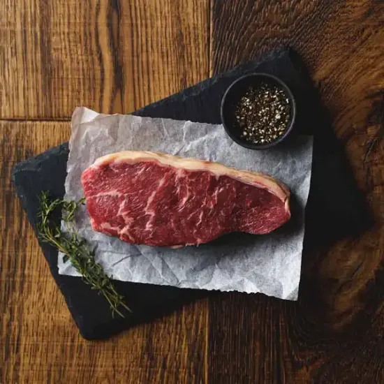 British Beef Sirloin Steak - Avg. 12oz, Each (bb2101p5)