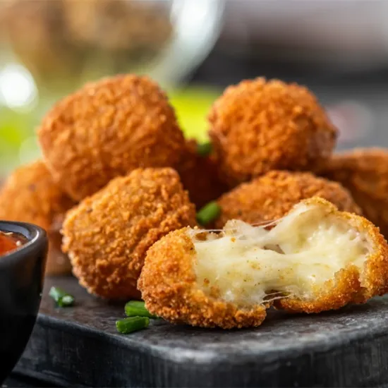 Gluten Free Southern Fried Mozzarella Popcorn (0633p1)