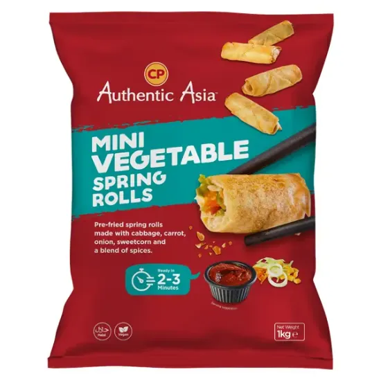 Mini Vegetable Spring Rolls (242698p2)