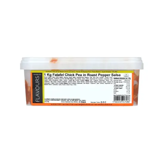 Falafel Roast Pepper Salsa Filling (z2379p5)