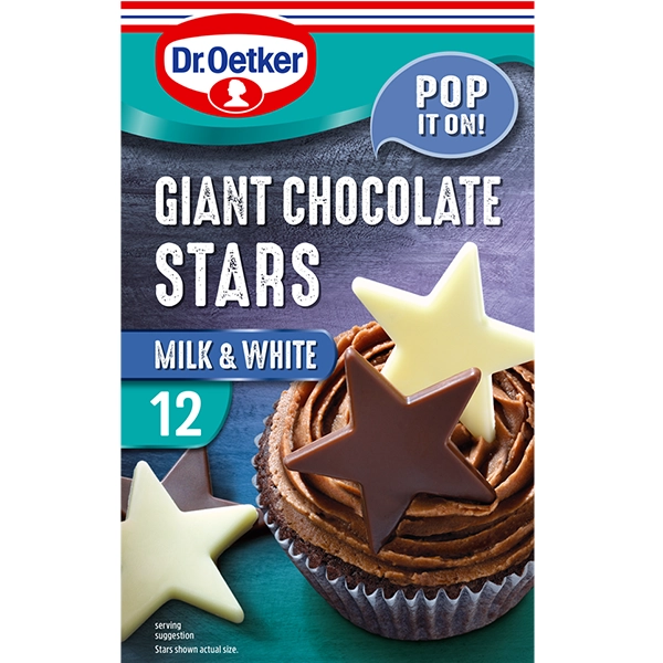 Giant Chocolate Stars (a67774p2)
