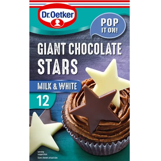 Giant Chocolate Stars (a67774p2)