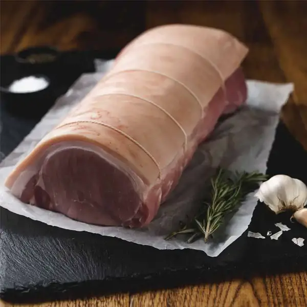 Pork - Loin, Half, Boneless, Rind On, Avg 2.5-3kg (bp0021p1)