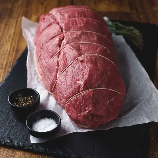 British Beef Topside Corner Cut Roast Joint (Rolled) – Avg. 5kg (bb0601p1)