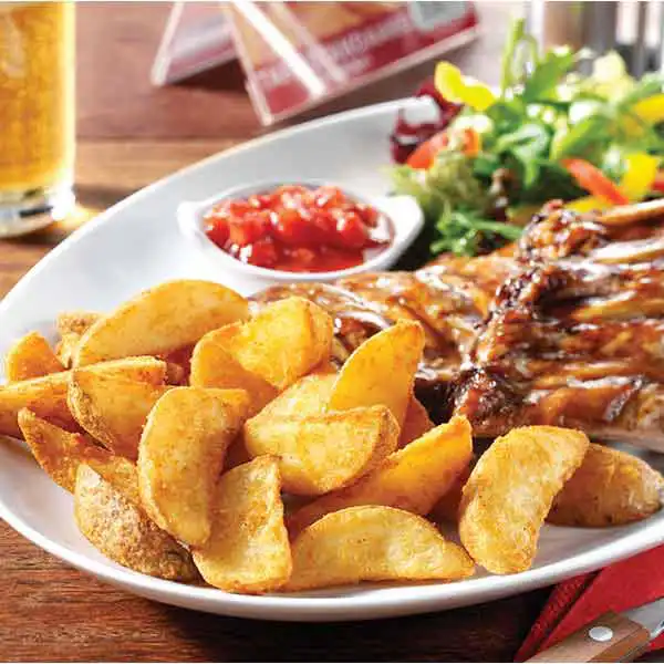 Skin-on Seasoned Wedges (03230p1)