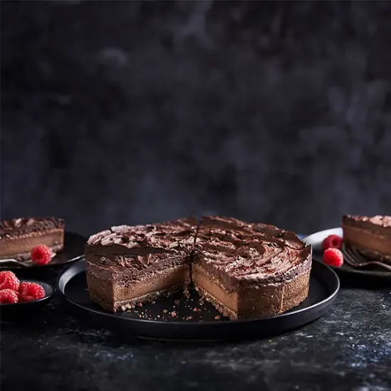 Chefs' Selections Whisky Cream Chocolate Indulgence Cheesecake (1227p1)