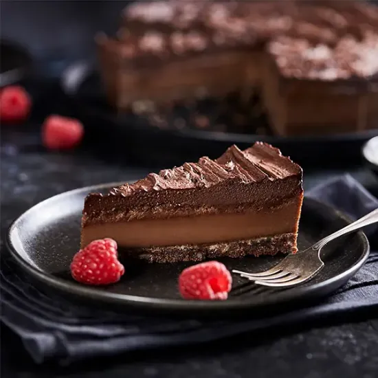 Chefs' Selections Whisky Cream Chocolate Indulgence Cheesecake (1227p5)