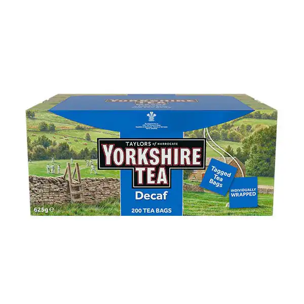 Decaff Tagged & Enveloped Tea Bags (a64731p2)