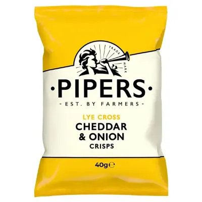 Lye Cross Cheddar & Onion Crisps ()