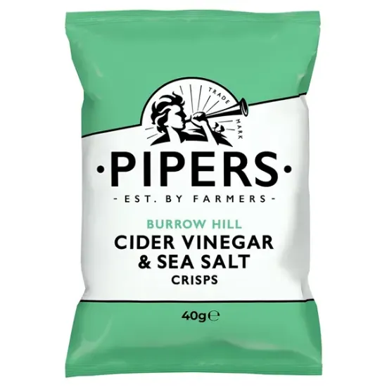 Burrow Hill Cider Vinegar & Sea Salt Crisps (a76003p2)