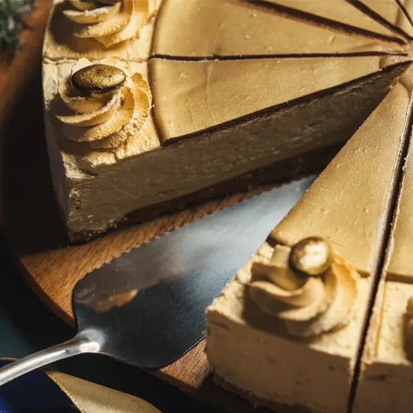 Gluten Free Salted Caramel Baileys Cheesecake (74093p1)