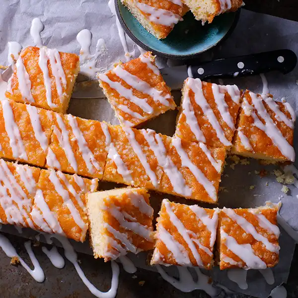 Gluten Free Lemon Drizzle Slice (1116p1)