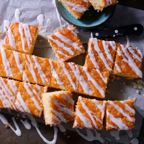Gluten Free Lemon Drizzle Slice (1116p1)